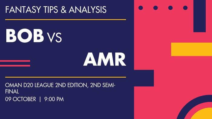 BOB vs AMR (Bousher Busters vs Amerat Royals), 2nd Semi-Final