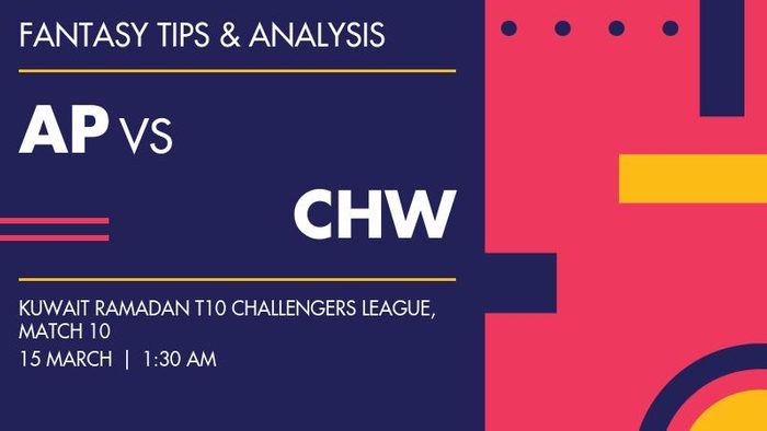 AP vs CHW (AP XI vs Chennai Warriors), Match 10