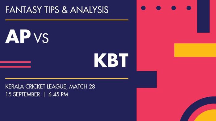 AP vs KBT (Alleppey Ripples vs Kochi Blue Tigers), Match 28