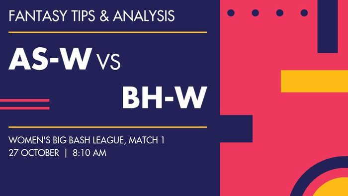 AS-W vs BH-W (Adelaide Strikers Women vs Brisbane Heat Women), Match 1