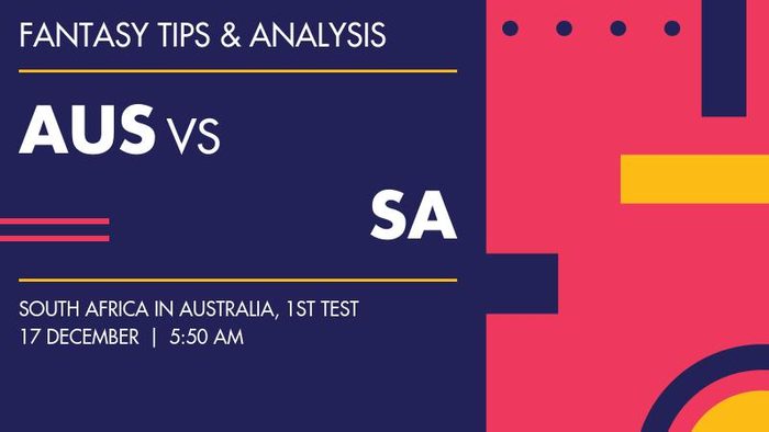 AUS vs SA (Australia vs South Africa), 1st Test