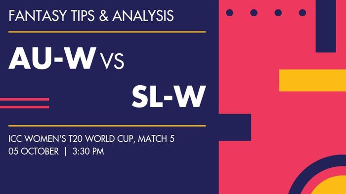 AU-W vs SL-W (Australia Women vs Sri Lanka Women), Match 5