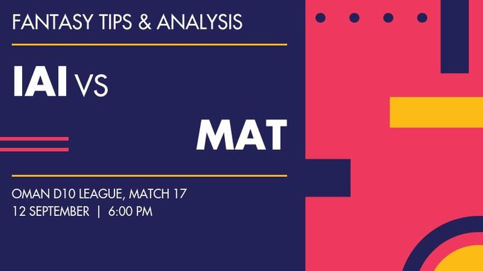 IAI vs MAT (IAS Invincibles vs Majees Titans), Match 17