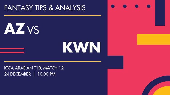 AZ vs KWN (AZ Sports vs Karwan Cricket Club), Match 12