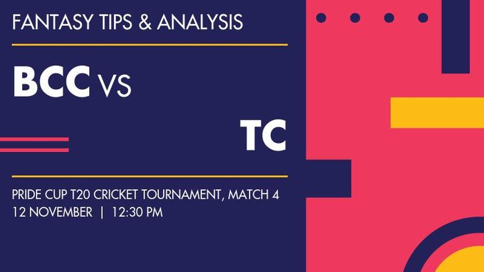 BCC vs TC (Bud Cricket Club vs Titan Club), Match 4