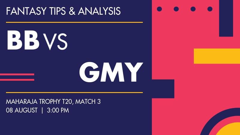 BB vs GM Match Prediction Who Will Win Today's Maharaja T20 Trophy 2023  Match 24 - BVM Sports