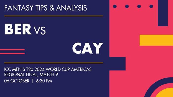 BER vs CAY (Bermuda vs Cayman Islands), Match 9