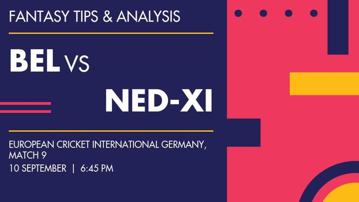 BEL vs NED-XI (Belgium vs Netherlands XI), Match 9