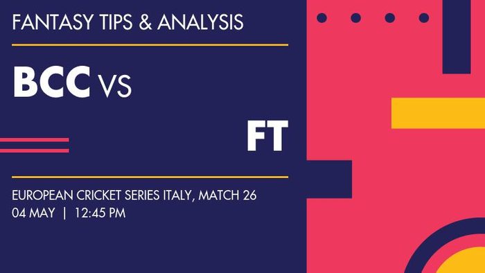 BCC vs FT (Bergamo CC vs Fresh Tropical), Match 26