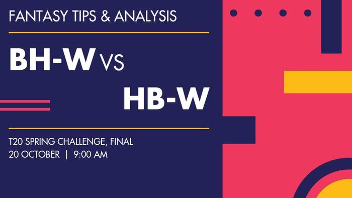 BH-W vs HB-W (Brisbane Heat Women vs Hobart Hurricanes Women), Final