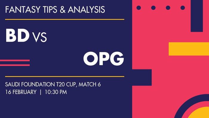 BD vs OPG (Bin Dilmah vs OGC Pan Gulf), Match 6