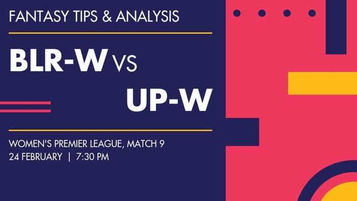 BLR-W vs UP-W (Royal Challengers Bengaluru vs UP Warriorz), Match 9