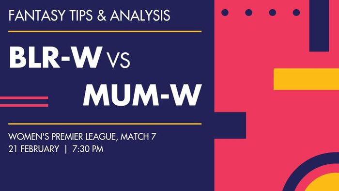 BLR-W vs MUM-W (Royal Challengers Bengaluru vs Mumbai Indians), Match 7