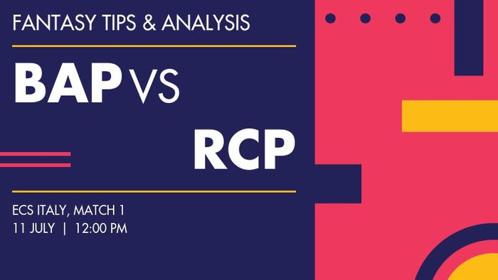 BAP vs RCP (Baracca Prato vs Royal Cricket Padova), Match 1