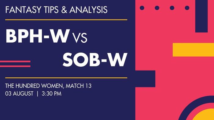 BPH-W vs SOB-W (Birmingham Phoenix Women vs Southern Brave Women), Match 13