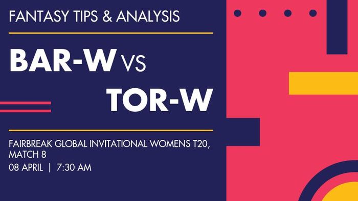 BAR-W vs TOR-W (Barmy Army Women vs Tornadoes Women), Match 8