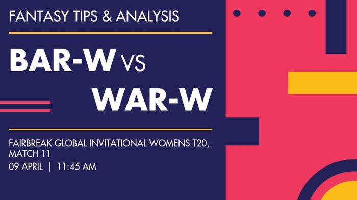 Barmy Army Women बनाम Warriors Women, Match 11