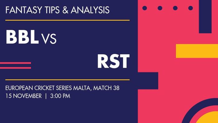 BBL vs RST (Bugibba Blasters vs Royal Strikers), Match 38