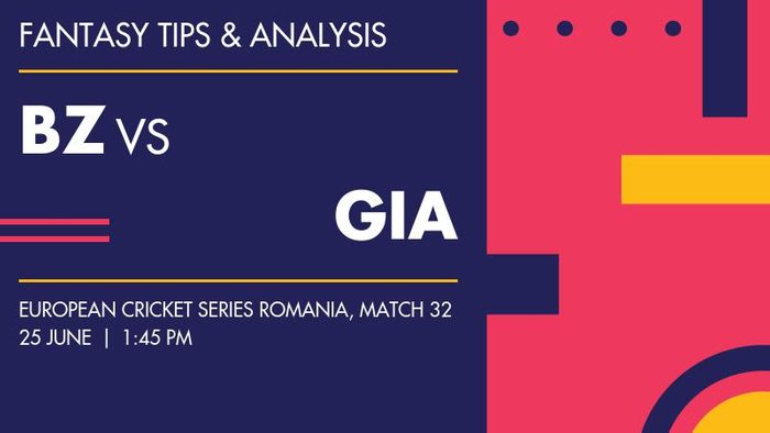 BZ vs GIA (Bucharest Zalmi vs Giarmata), Match 32