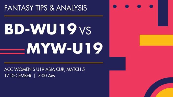 Bangladesh Women Under-19 बनाम Malaysia Women Under-19, Match 5