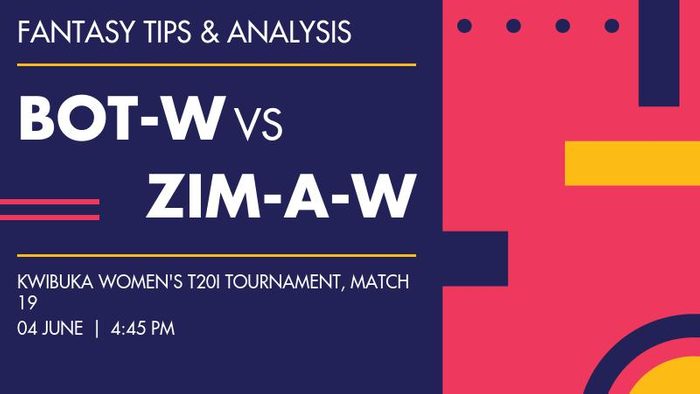 BOT-W vs ZIM-A-W (Botswana Women vs Zimbabwe A Women), Match 19