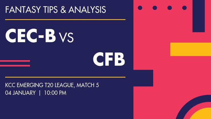 CEC-B vs CFB (CECC-B vs Chennai Fire Boys), Match 5