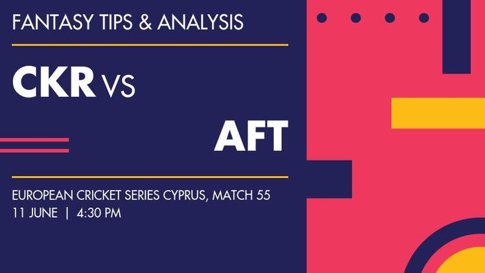 CKR vs AFT (Cyprus Knight Riders vs Al Fatah), Match 55