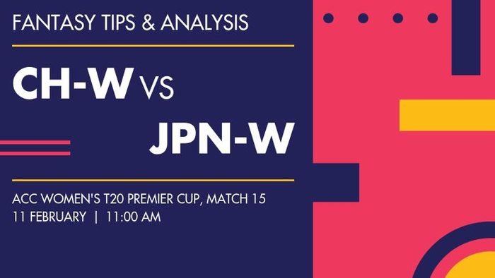 CH-W vs JPN-W (China Women vs Japan Women), Match 15