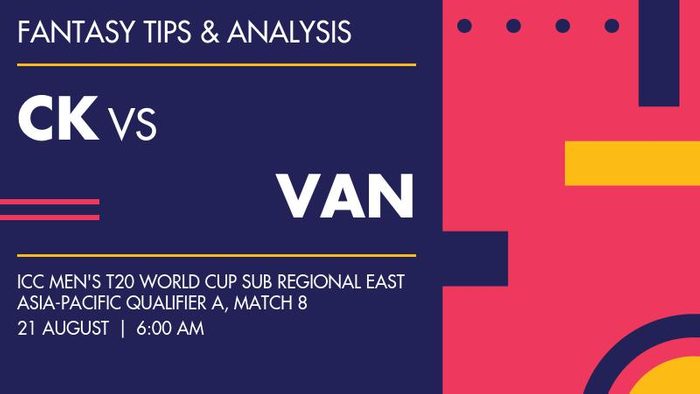 CK vs VAN (Cook Islands vs Vanuatu), Match 8