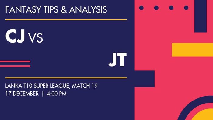 CJ vs JT (Colombo Jaguars vs Jaffna Titans), Match 19