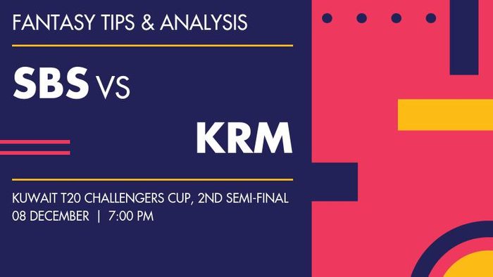 SBS vs KRM (SBS CC vs KRM Panthers), 2nd Semi-Final