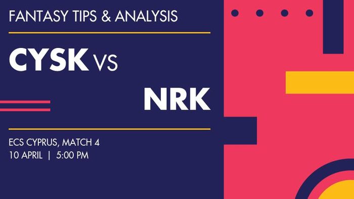 CYSK vs NRK (Cyprus Super Kings vs Napa Royal Kings), Match 4