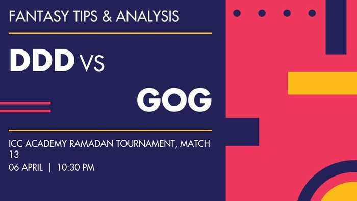 DDD vs GOG (Dubai Dare Devils vs Goodrich Gladiators), Match 13