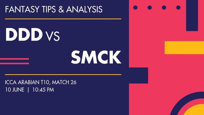 DDD vs SMCK (Dubai Dare Devils vs Smart Cube Kings 11), Match 26