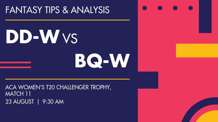 DD-W vs BQ-W (Dhansiri Dashers Women vs Barak Queens Women), Match 11