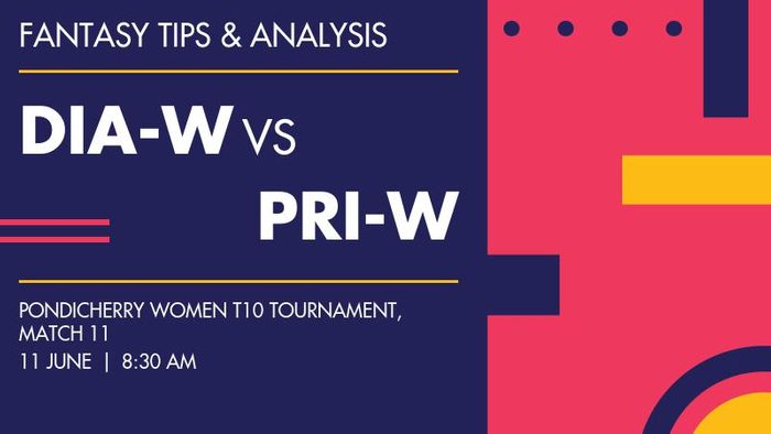 DIA-W vs PRI-W (Diamonds Women vs Princess Women), Match 11