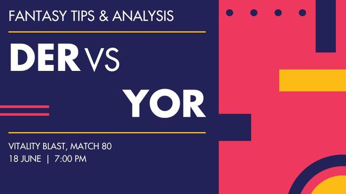 DER vs YOR (Derbyshire vs Yorkshire), Match 80