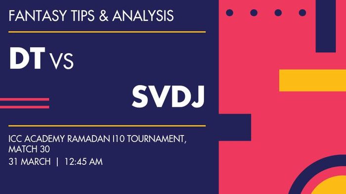 DT vs SVDJ (Dubai Thunders vs Seven Districts Juniors), Match 30