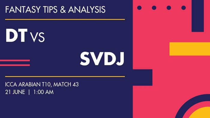 DT vs SVDJ (Dubai Thunders vs Seven Districts Hybrid), Match 43