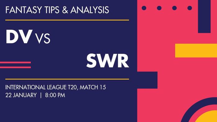 DV vs SWR (Desert Vipers vs Sharjah Warriorz), Match 15