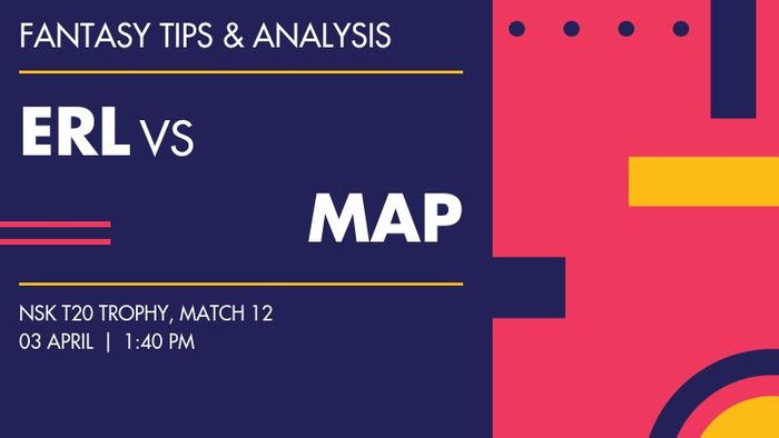 ERL vs MAP (DCA Eranakulam vs DCA Malappuram), Match 12