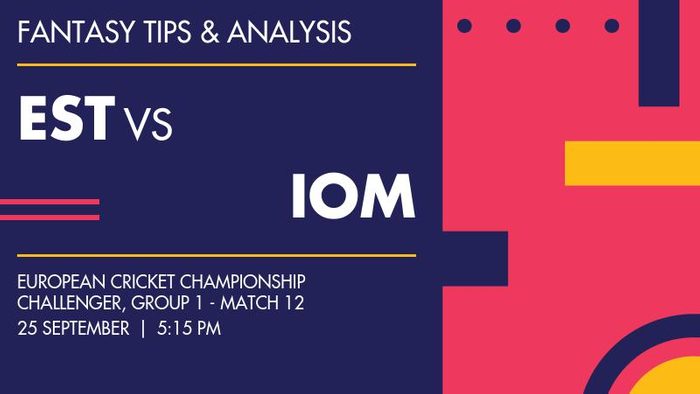 EST vs IOM (Estonia vs Isle of Man), Group 1 - Match 12