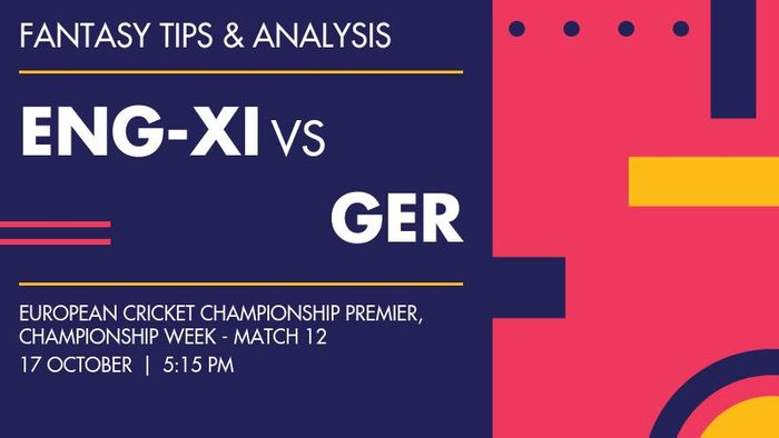 ENG-XI vs GER (England XI vs Germany), Championship Week - Match 12