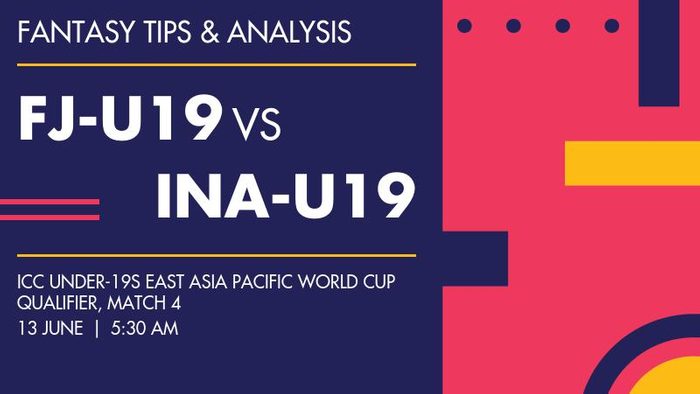 FJ-U19 vs INA-U19 (Fiji Under-19 vs Indonesia Under-19), Match 4