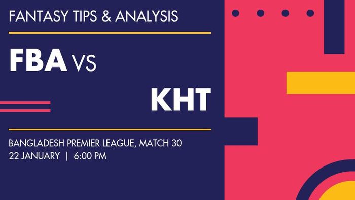 FBA vs KHT (Fortune Barishal vs Khulna Tigers), Match 30