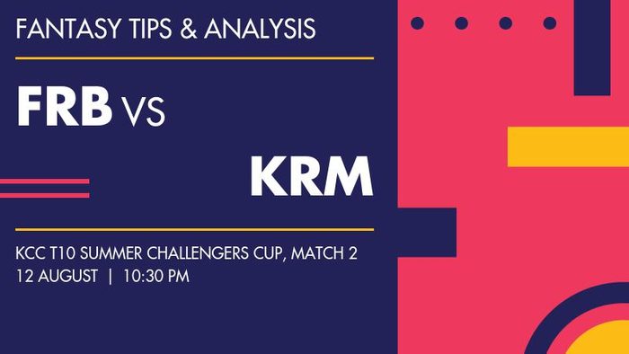 FRB vs KRM (Friendi Mobile vs KRM Panthers), Match 2