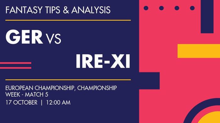 GER vs IRE-XI (Germany vs Ireland XI), Championship Week - Match 5