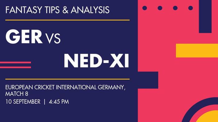 GER vs NED-XI (Germany vs Netherlands XI), Match 8