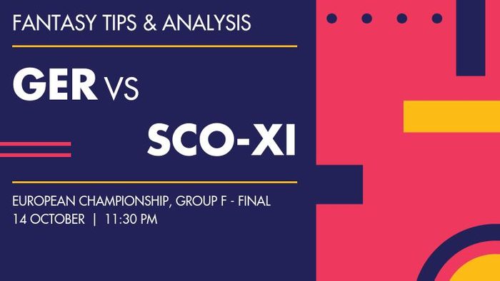 GER vs SCO-XI (Germany vs Scotland XI), Group F - Final