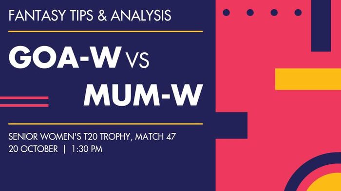 Goa Women बनाम Mumbai Women, Match 47